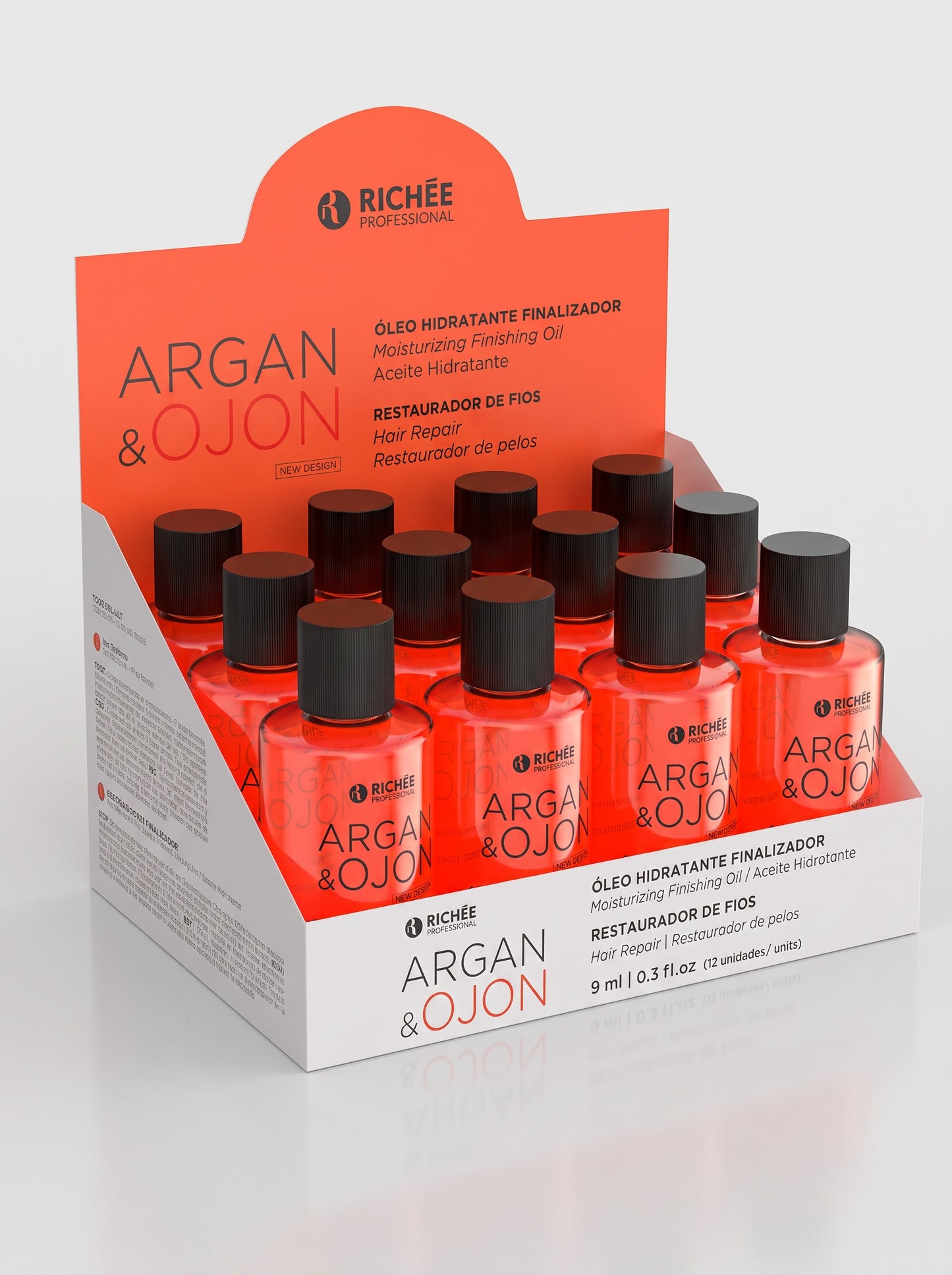 Aceite Richée Ampolla Argán E Ojón 12x9ml