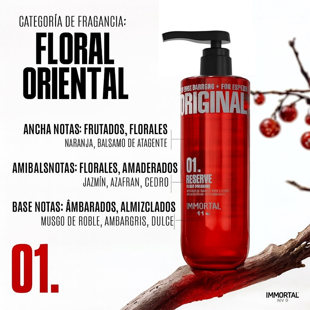 After Shave Immortal Balsamo 01 Reserve 500ml