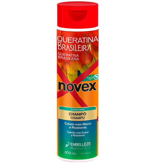 Shampoo Novex Keratina Brasileña 300ml
