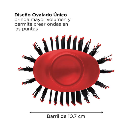 Cepillo Secador Revlon Voluminizador One Step Rojo