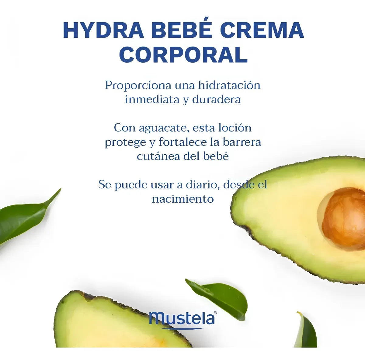 Crema Mustela Hydra Bebe Corporal 300ml