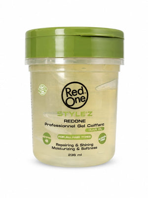 Gel Red One Para Rizos Y Ondulado Olive 236ml