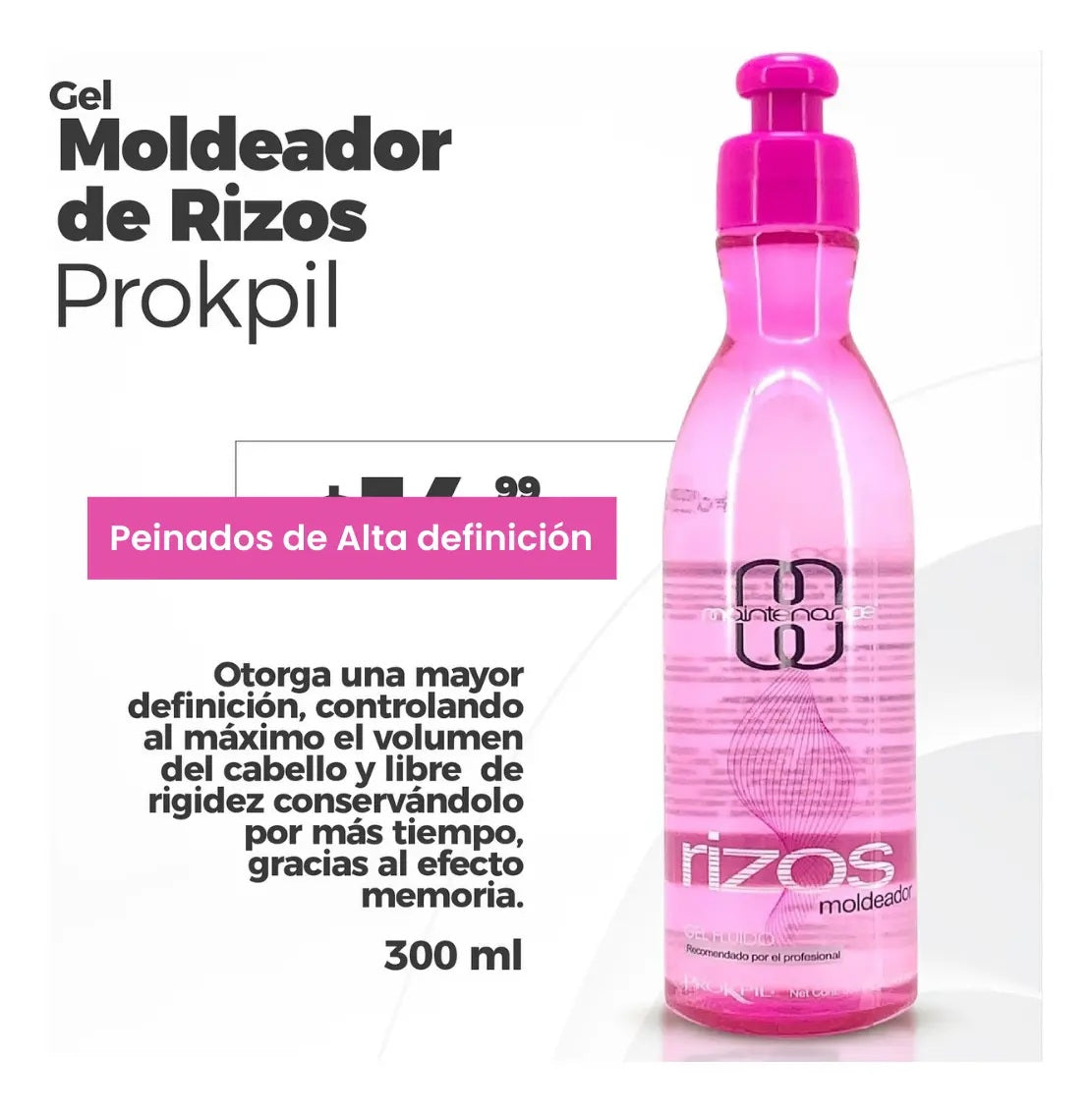 Gel Prokpil Rizos Fluidos 300ml