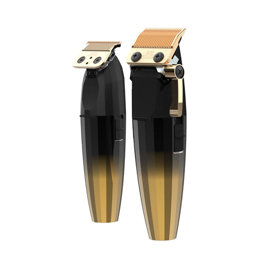 Máquina JRL Kit Máquinas Clipper + Trimmer Gold