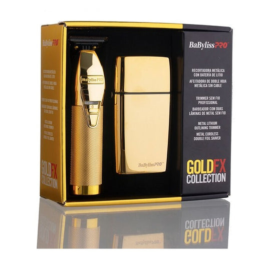 Máquinas Babyliss Kit Trimmer Shaver BHOLPK2GUZ Gold