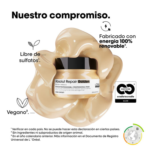 Máscara Loreal Absolut Repair Golden 250ml