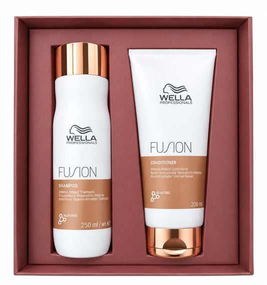 Pack Wella Shampoo 250ml + Acondicionador 200ml Fusion