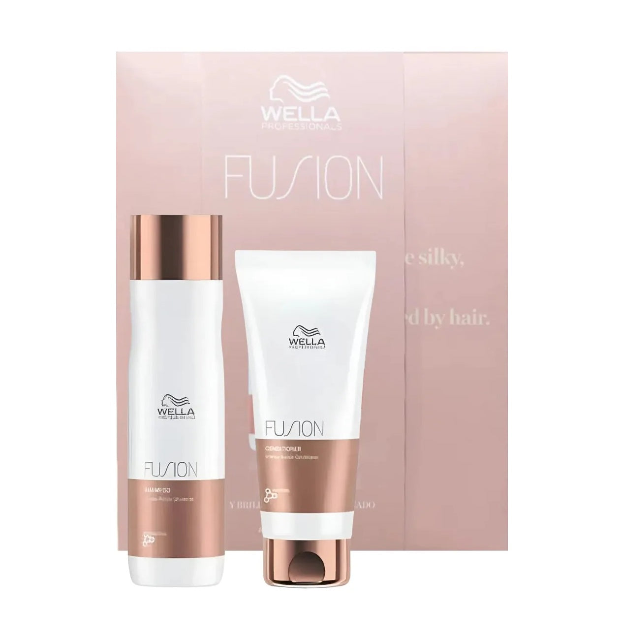 Pack Wella Shampoo 250ml + Acondicionador 200ml Fusion