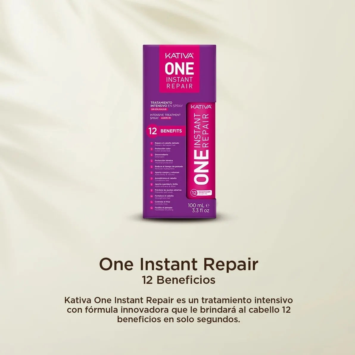 Protector Térmico Kativa One Instant Repair 100ml