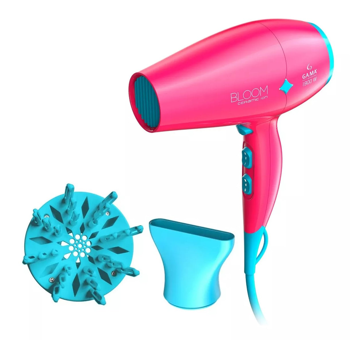 Secador Gama Diamond Bloom Pink