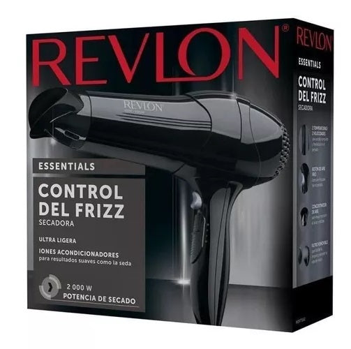 Secador Revlon Control Frizz Negro