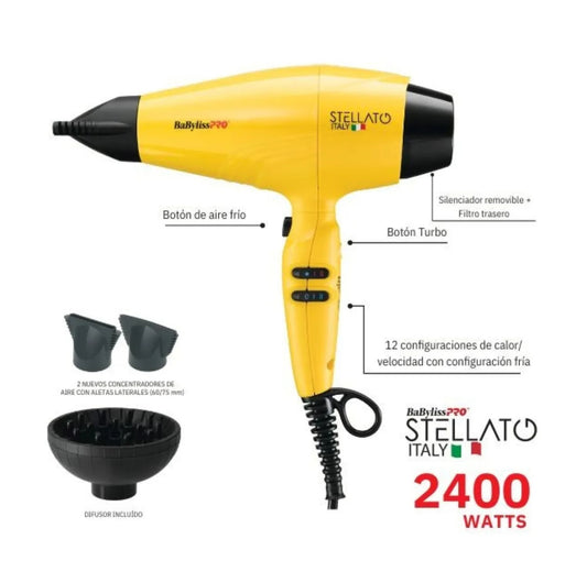 Secador BabylissPro Stellato B7500