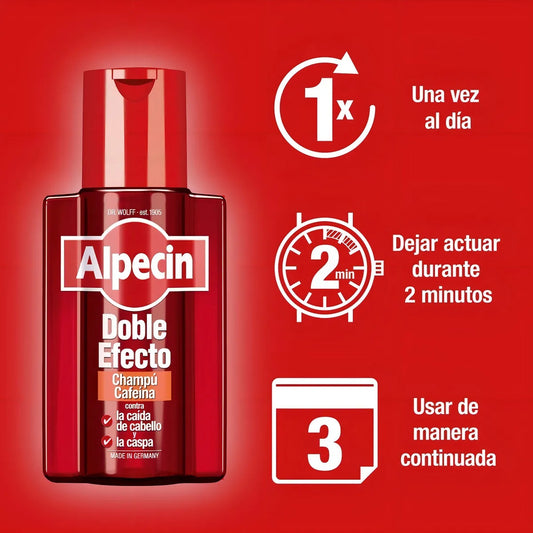 Shampoo Alpecin Doble Efecto 200ml
