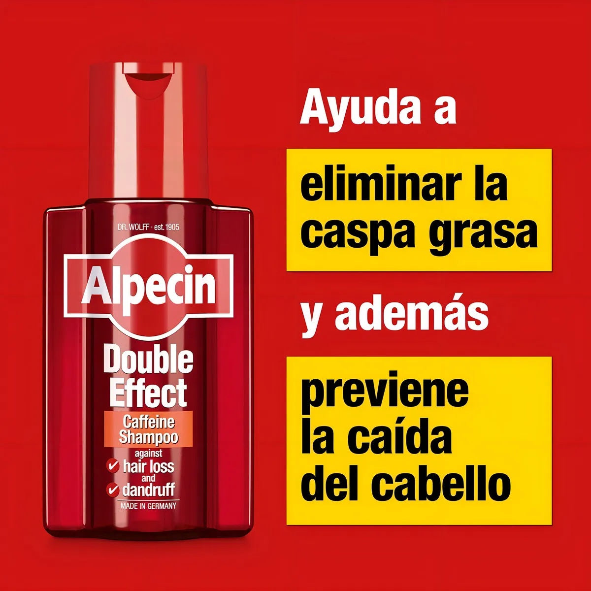 Shampoo Alpecin Doble Efecto 200ml