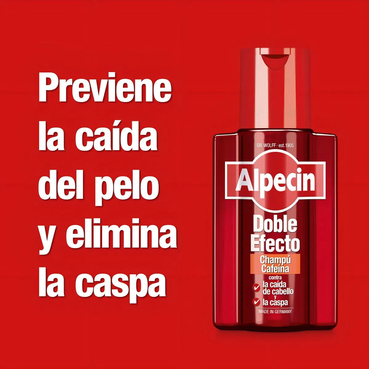 Shampoo Alpecin Doble Efecto 200ml
