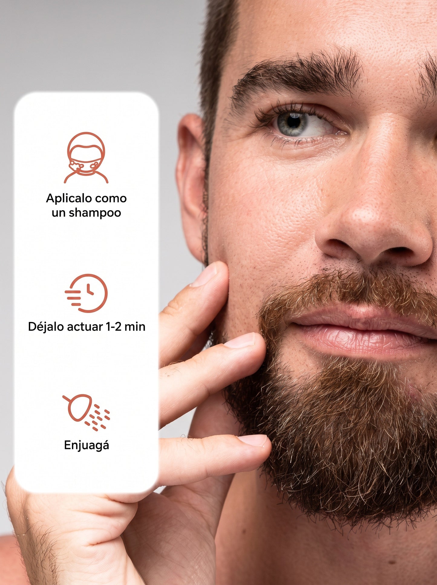 Shampoo JFM Control De Canas Gx Para Barba