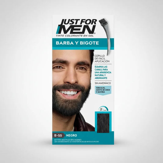 Tinte JFM Barba y Bigote Negro 28gr