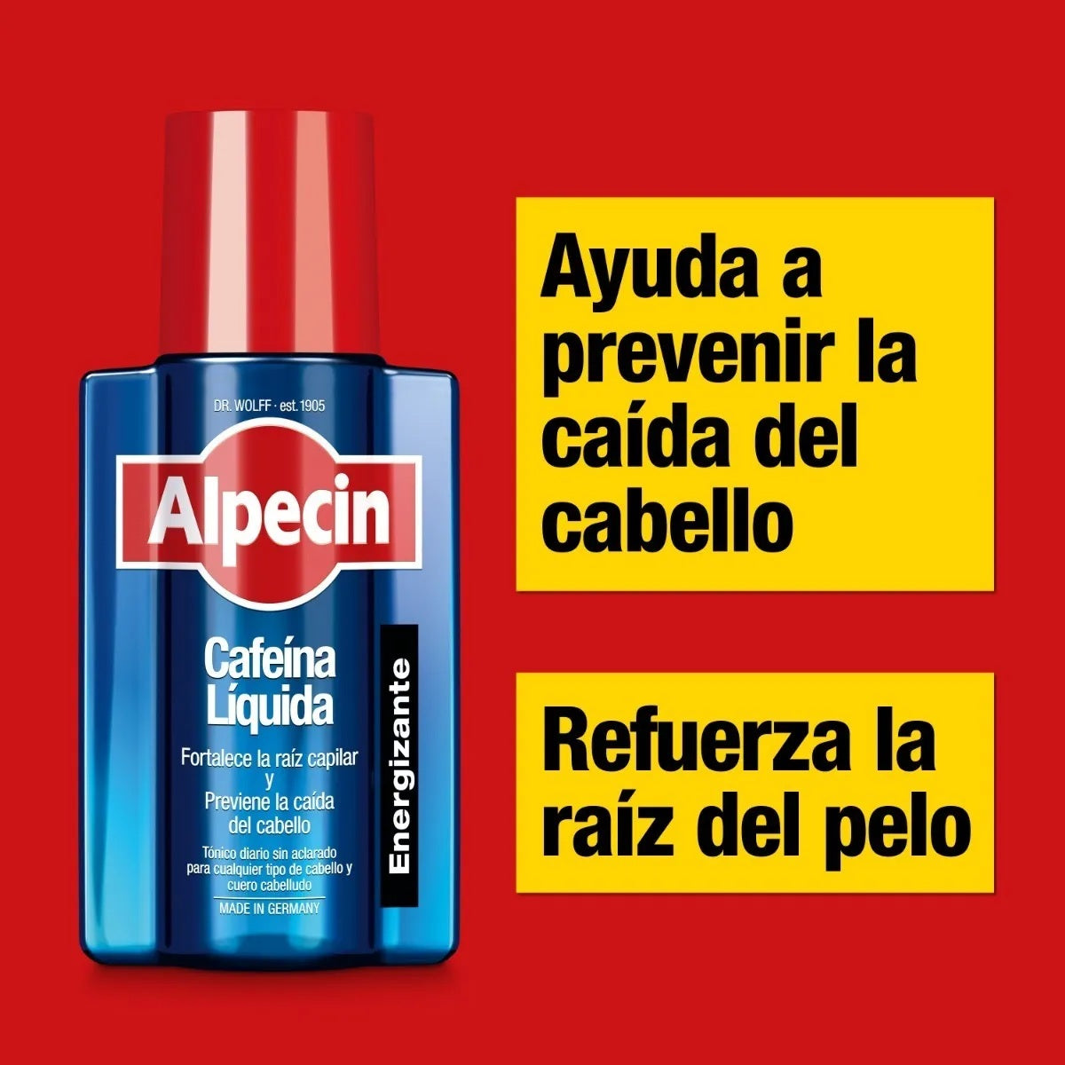 Tónico Alpecin Anti Caída Cafeína Liquida 200ml