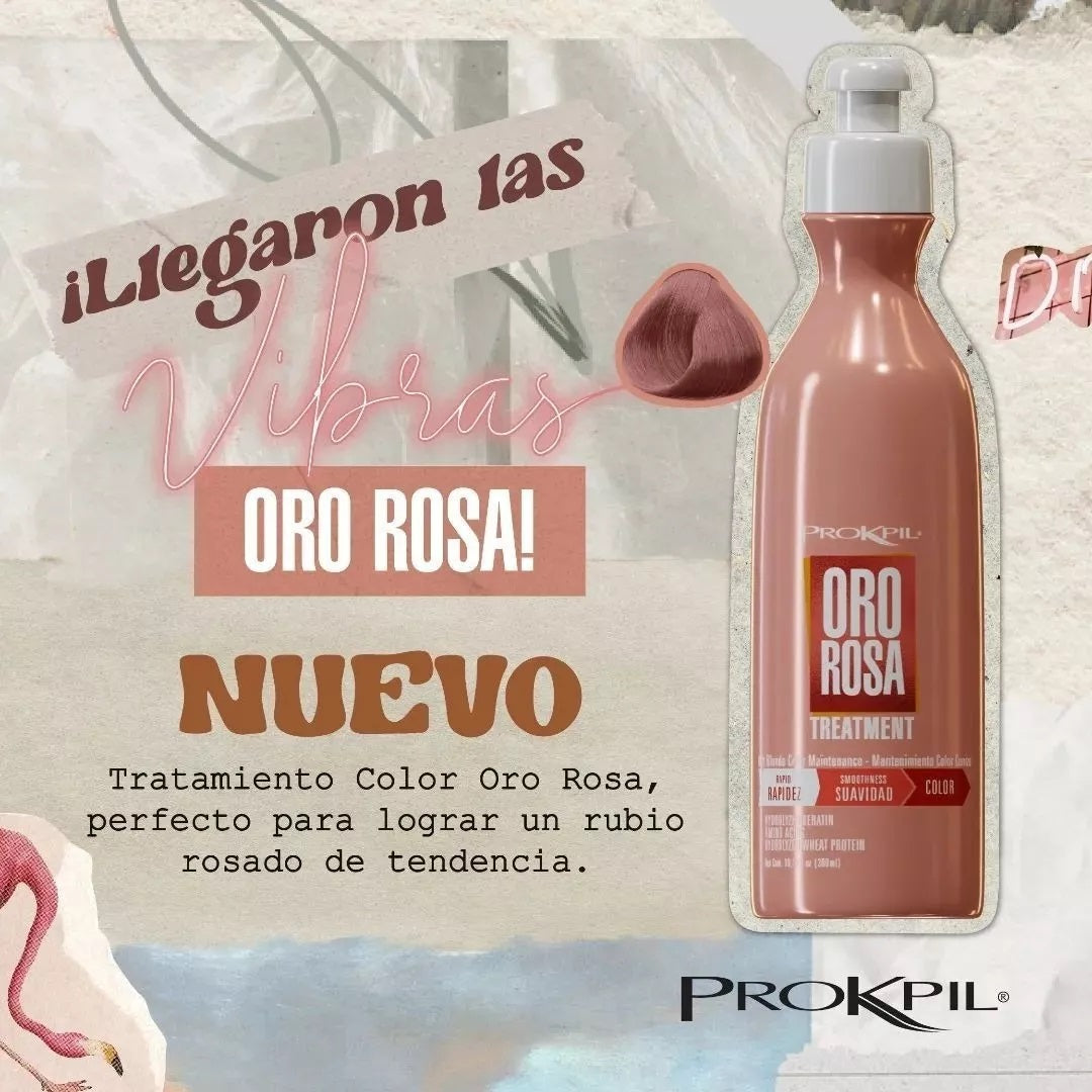 Tratamiento Prokpil Color Oro Rosa Matizador 300ml