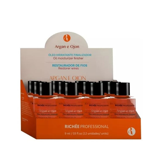 Aceite Richée Ampolla Argán E Ojón 12x9ml