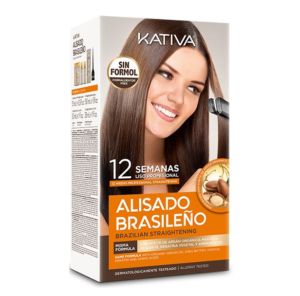 Alisado Brasileño Sin Formol 225ml kativa – Dagu Beauty