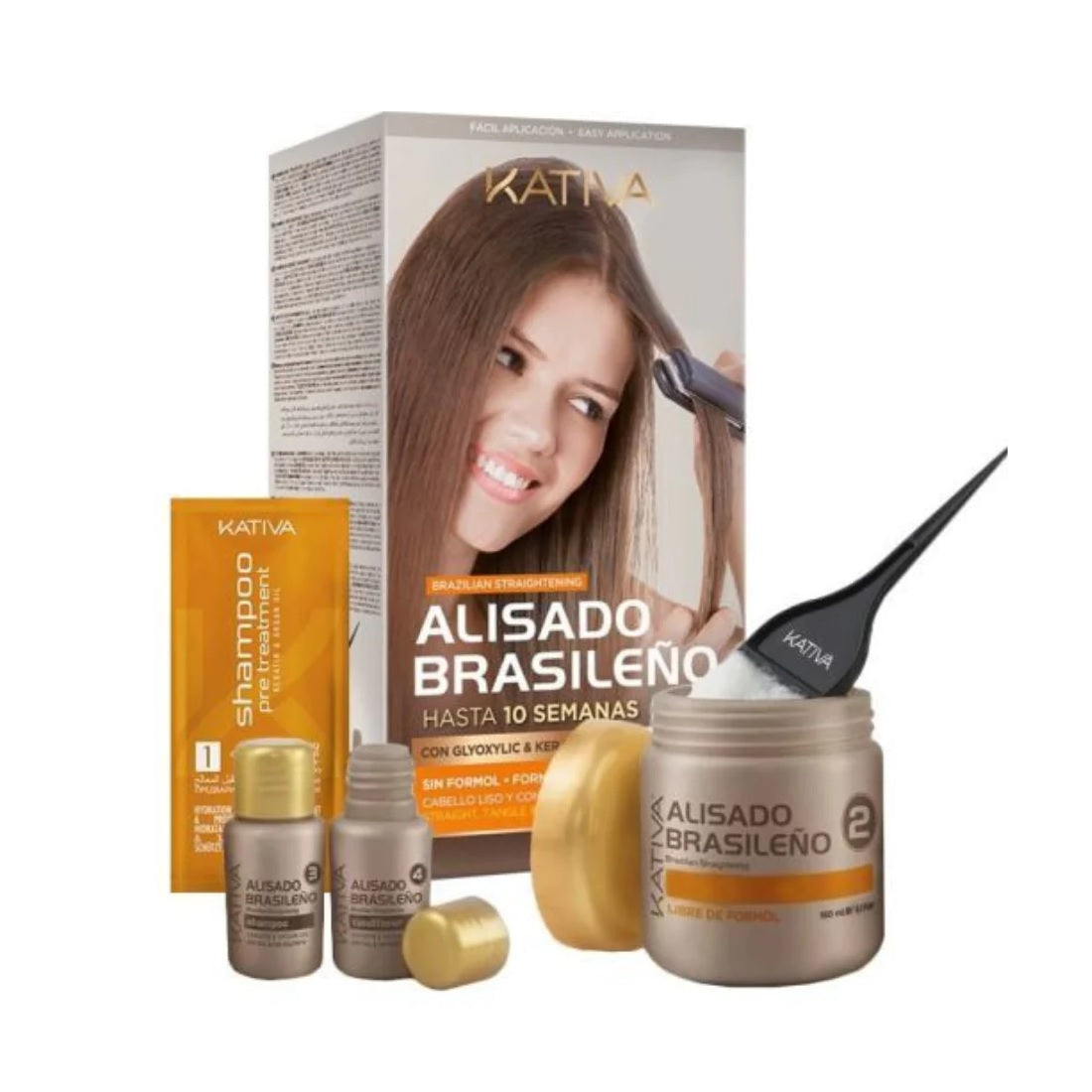 Alisado Kativa Brasileño Sin Formol 225ml