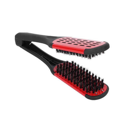 Cepillo De Pinza Doble Para Alisar