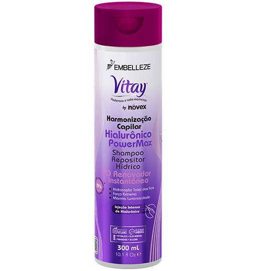 Shampoo Novex Hialurónico Powermax 300ml