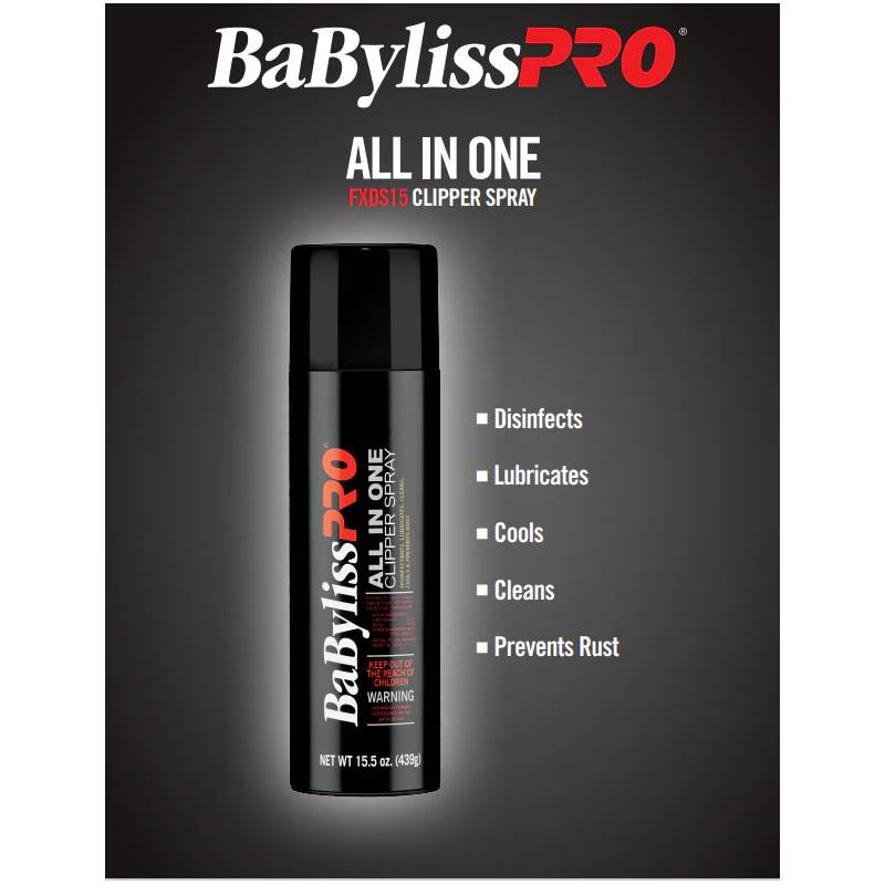 Spray BabylissPro All In One Para Máquinas