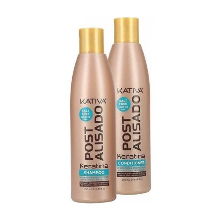 Kit Kativa Shampoo y Acondicionador Post Alisado 250ml
