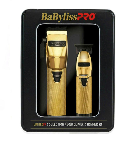 Máquinas Babyliss Kit Clipper Trimmer BHOLPK2GBUZ Gold