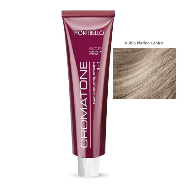 Tinte Cromatone Tono 10.1 - Rubio Platino Ceniza 60ml