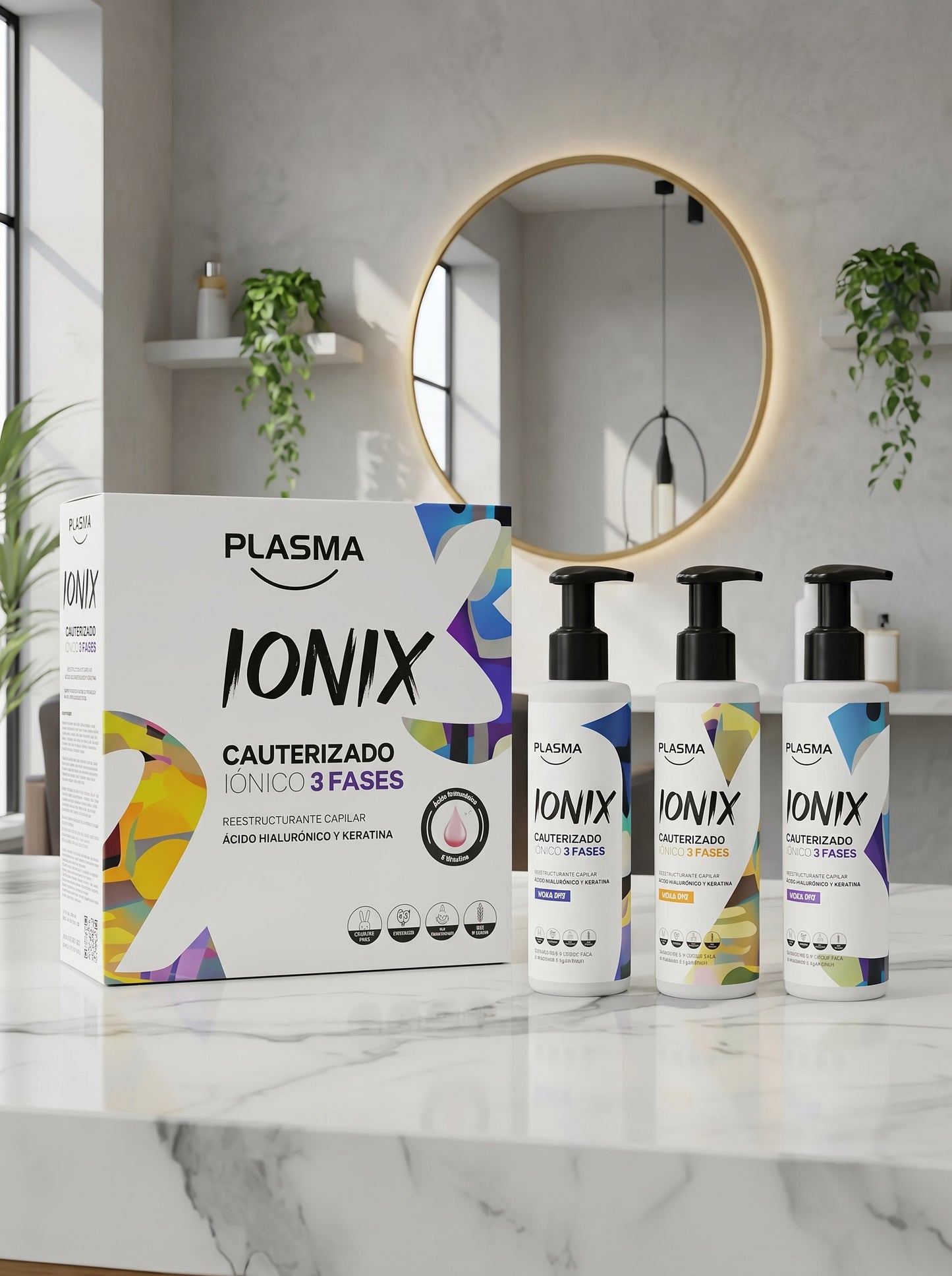 Ampolla Plasma Ionix 200ml - Reparación Profunda