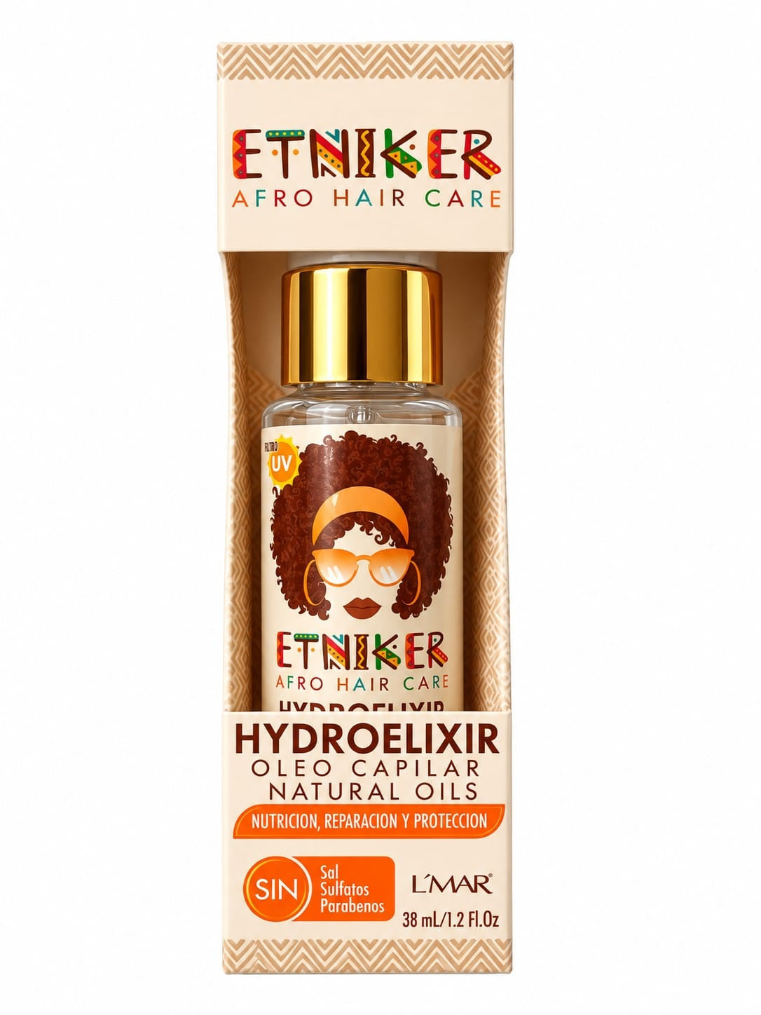 Aceite Etniker Hydroelixir Natural 38ml