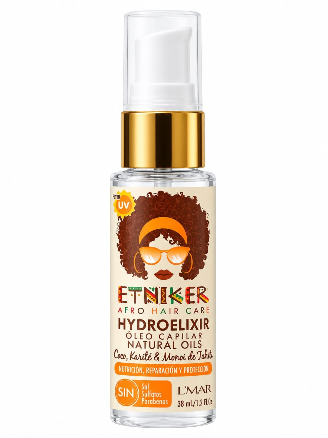 Aceite Etniker Hydroelixir Natural 38ml