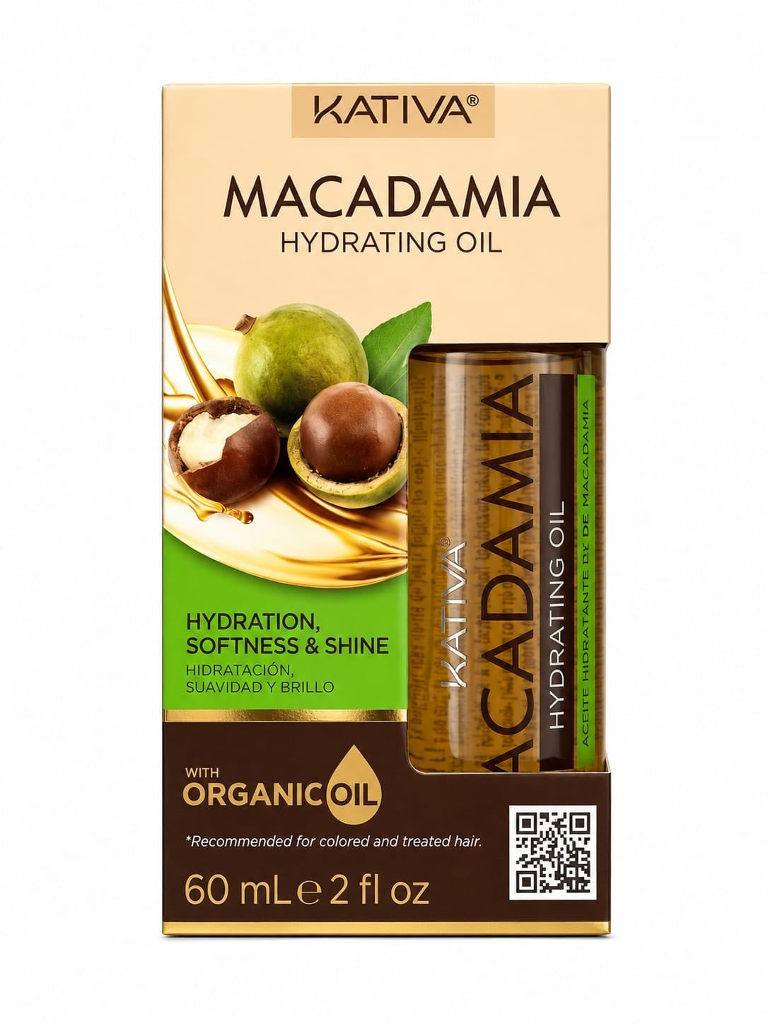 Aceite Kativa Macadamia 60ml