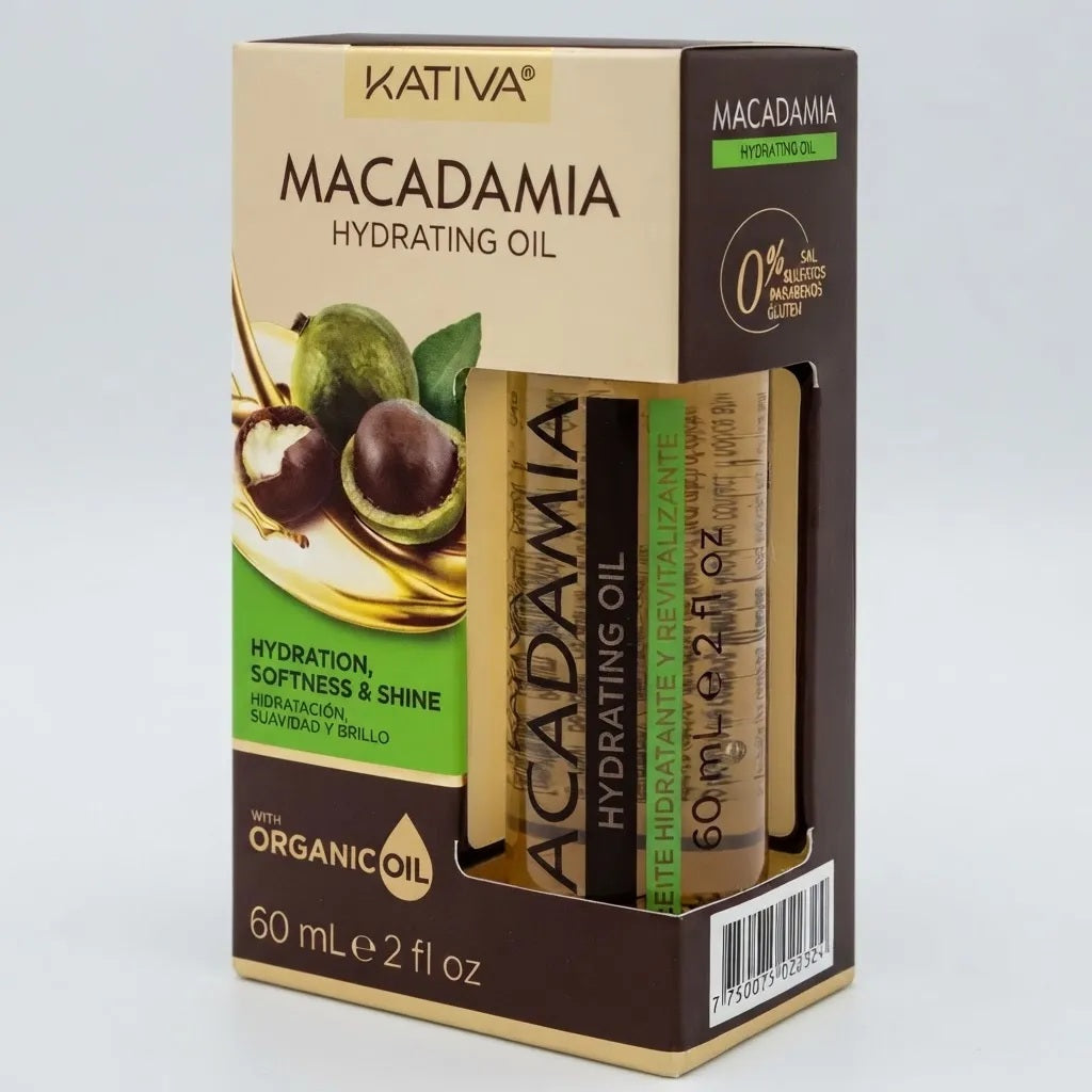 Aceite Kativa Macadamia 60ml