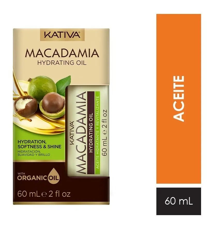 Aceite Kativa Macadamia 60ml