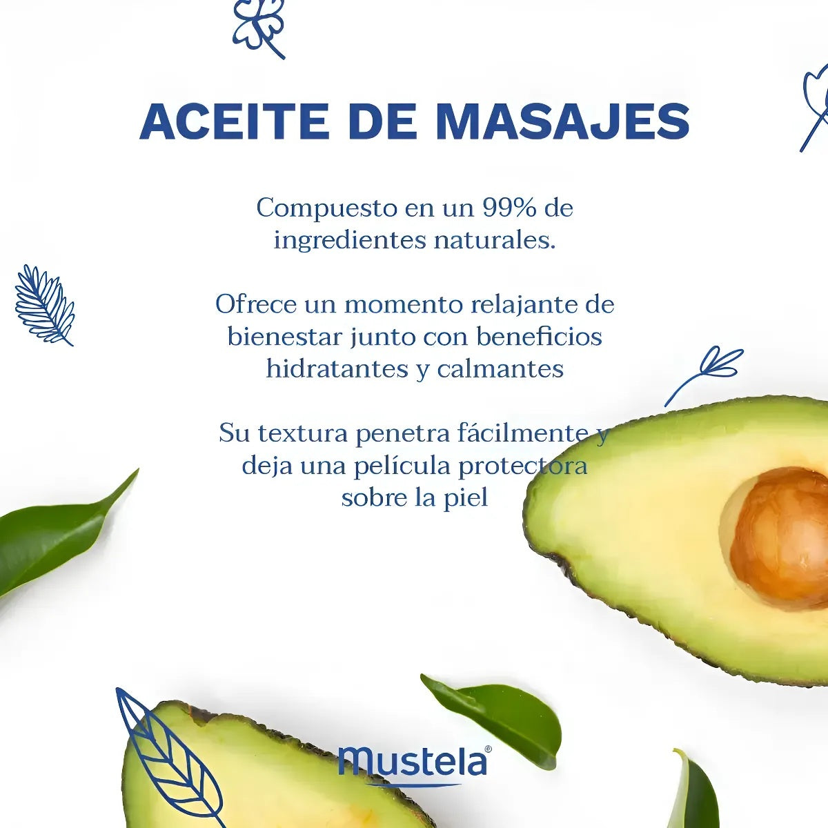 Aceite Mustela De Masaje Corporal 100ml