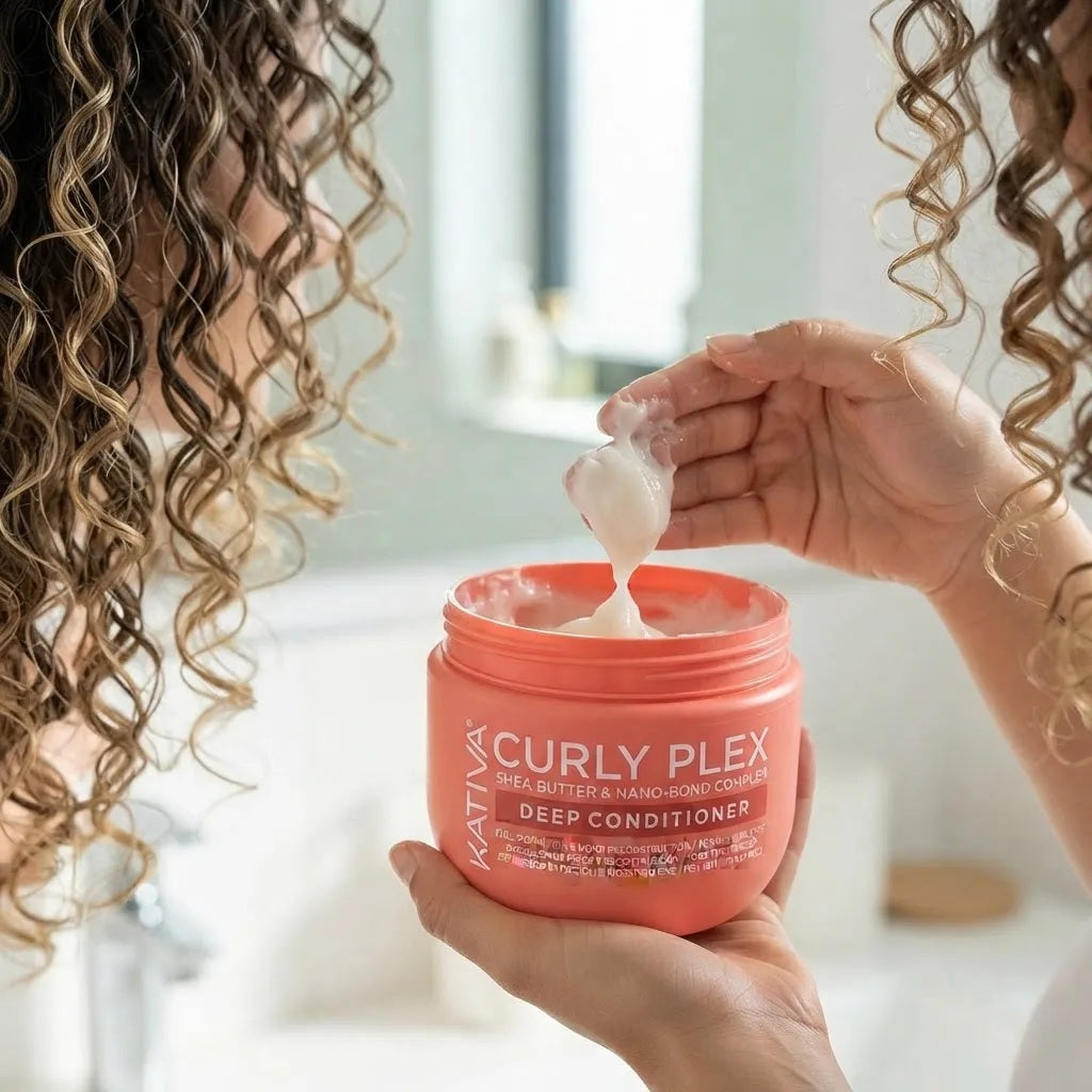 Acondicionador Kativa Curly Plex 450ml
