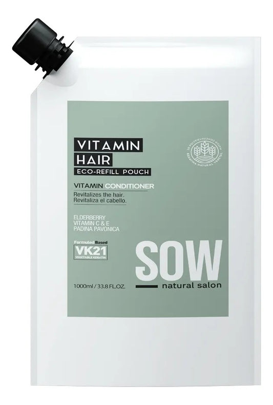 Acondicionador Sow Vitamin Hair 1000ml Recarga