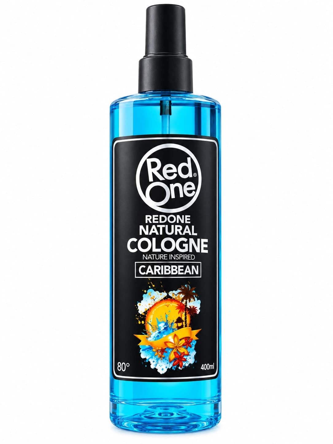 After Shave Red One Spray Caribbean 400ml