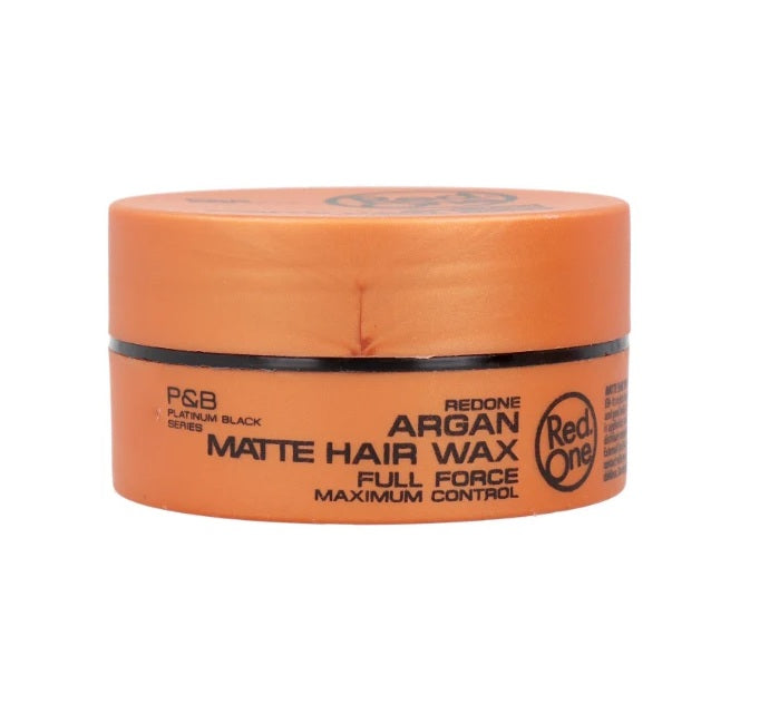 Cera Red One Matte Fijación Fuerte Argan 150ml