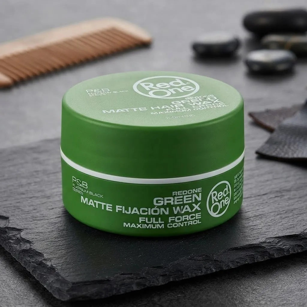 Cera Red One Matte Fijación Fuerte Green 150ml