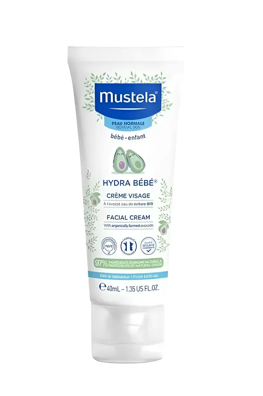 Crema Mustela Hydra Bebe Facial 40ml
