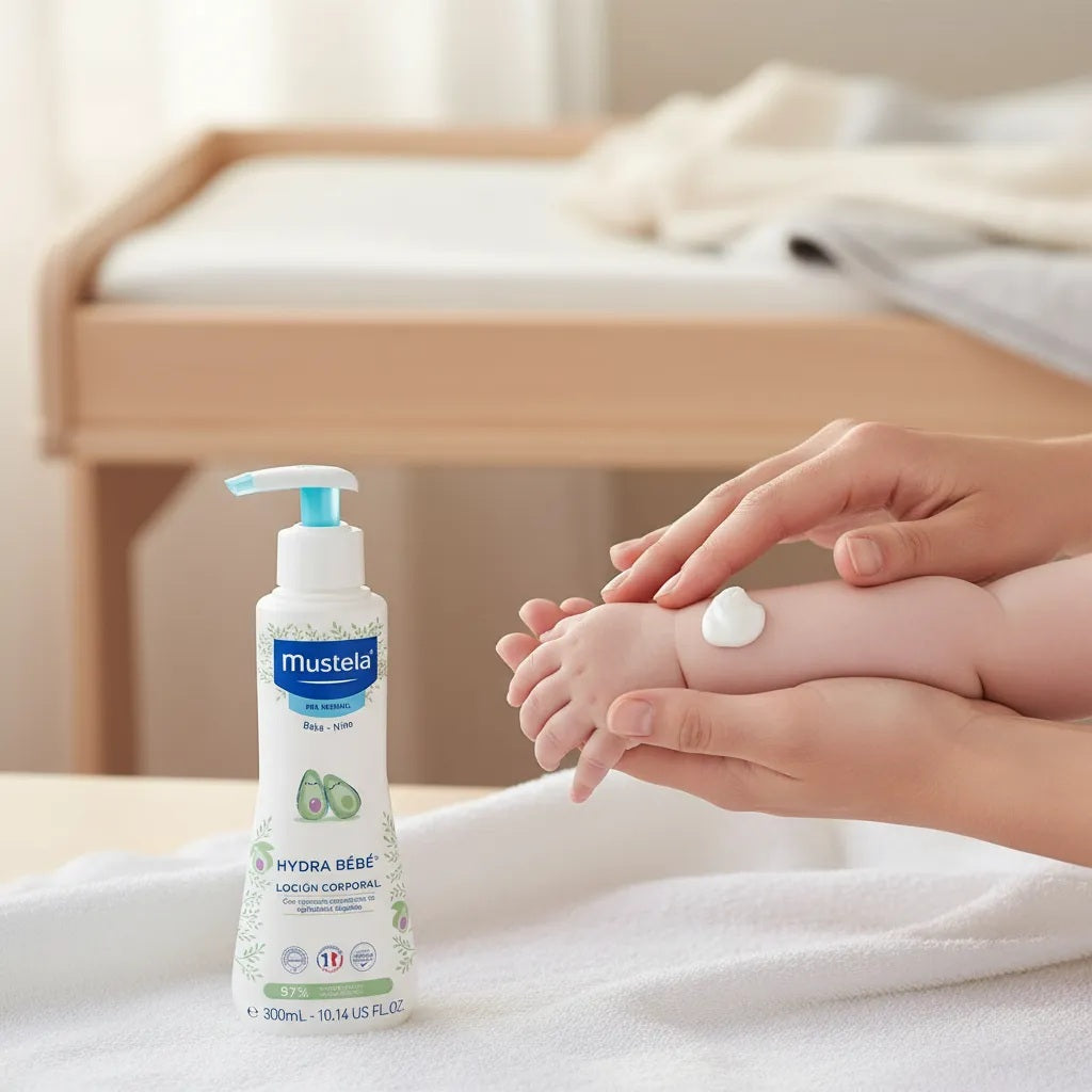 Crema Mustela Hydra Bebe Corporal 300ml