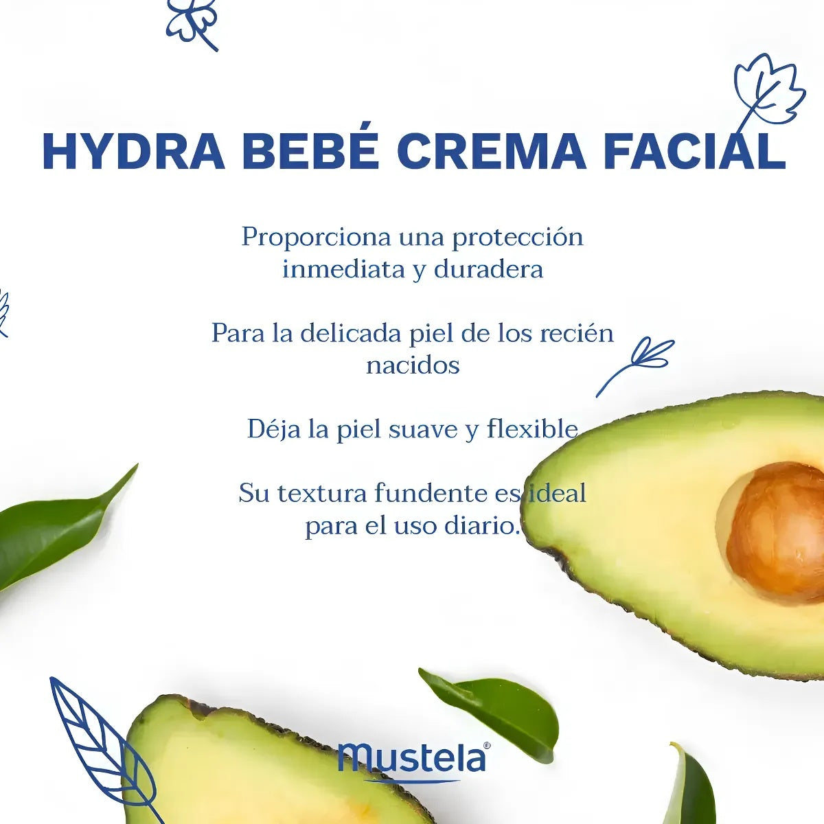 Crema Mustela Hydra Bebe Facial 40ml