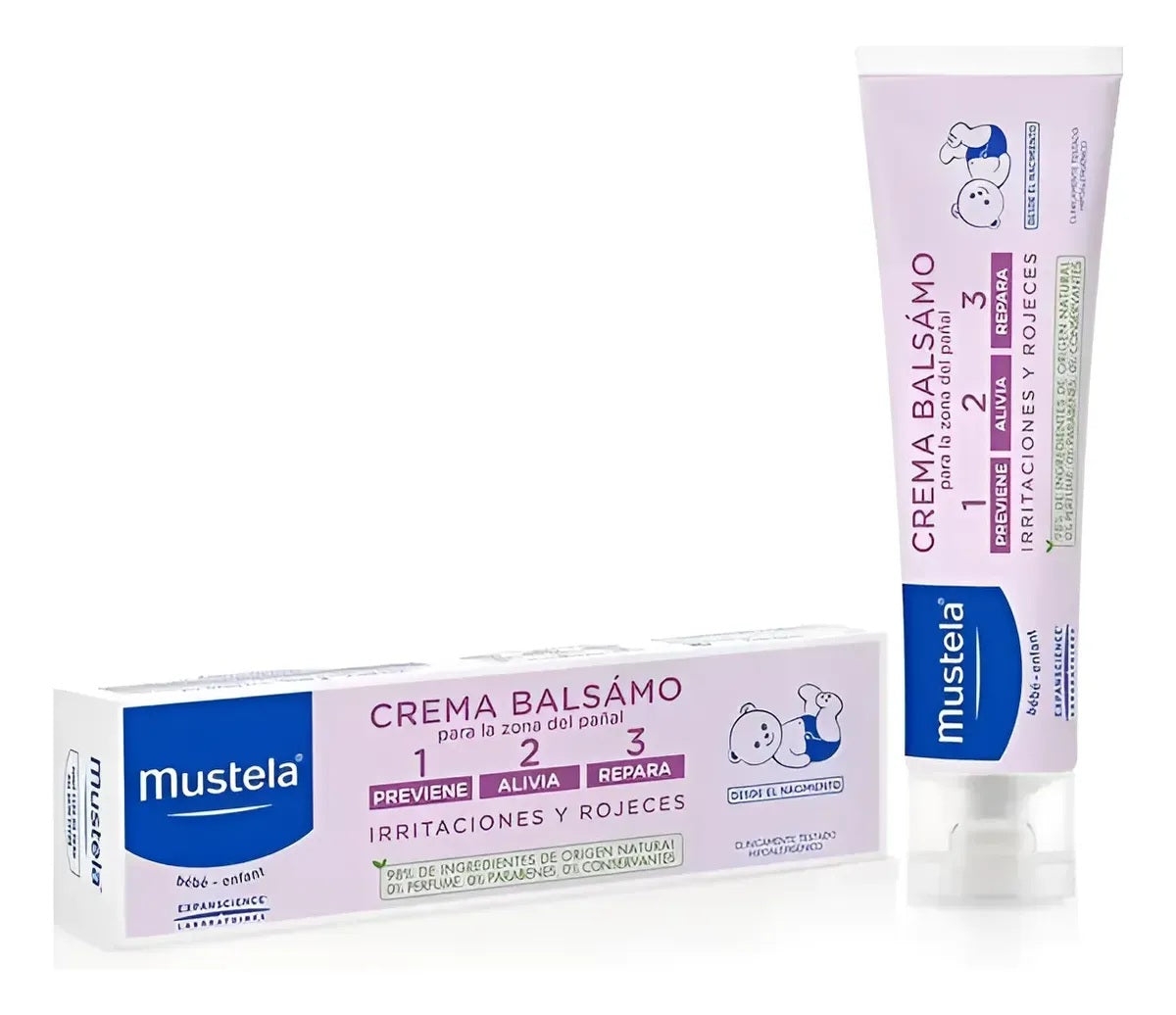 Crema Mustela Para Rozaduras 1 2 3 50ml