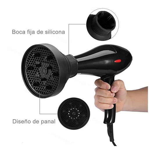 Difusor Generico De Silicona Negro