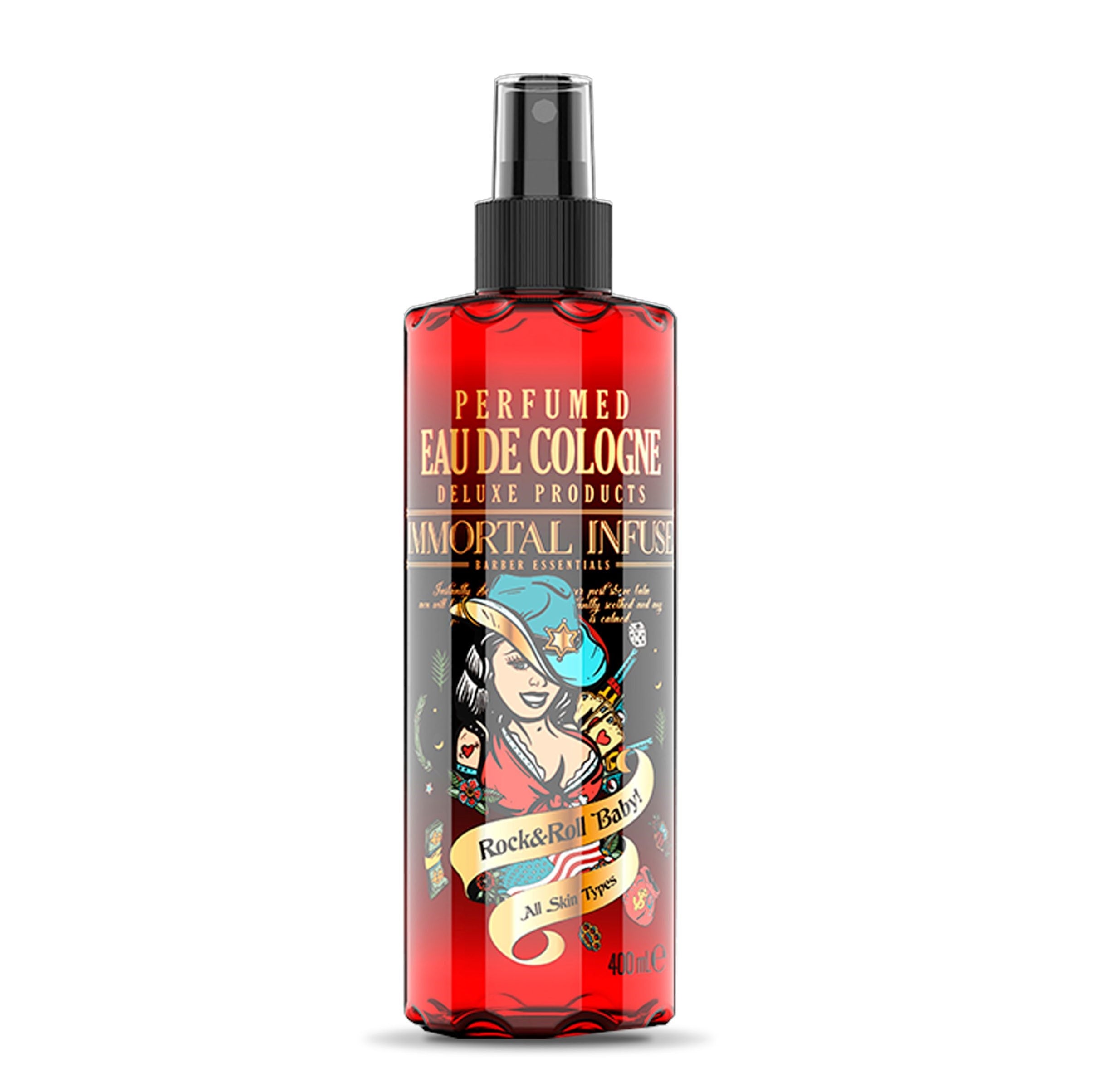 Colonia Para Barba Rock Roll 400ml Immortal Dagu SPA